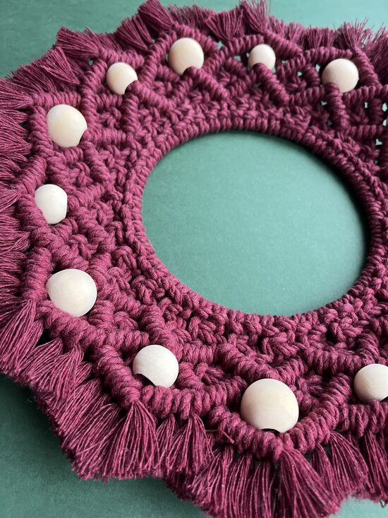 Mezglots vainags ar pērlītēm